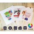 HAND FAN Pricing Includes 4-Color Imprint, Gloss Laminate, 1-Side w/ Glued Wooden Handle HAND FAN